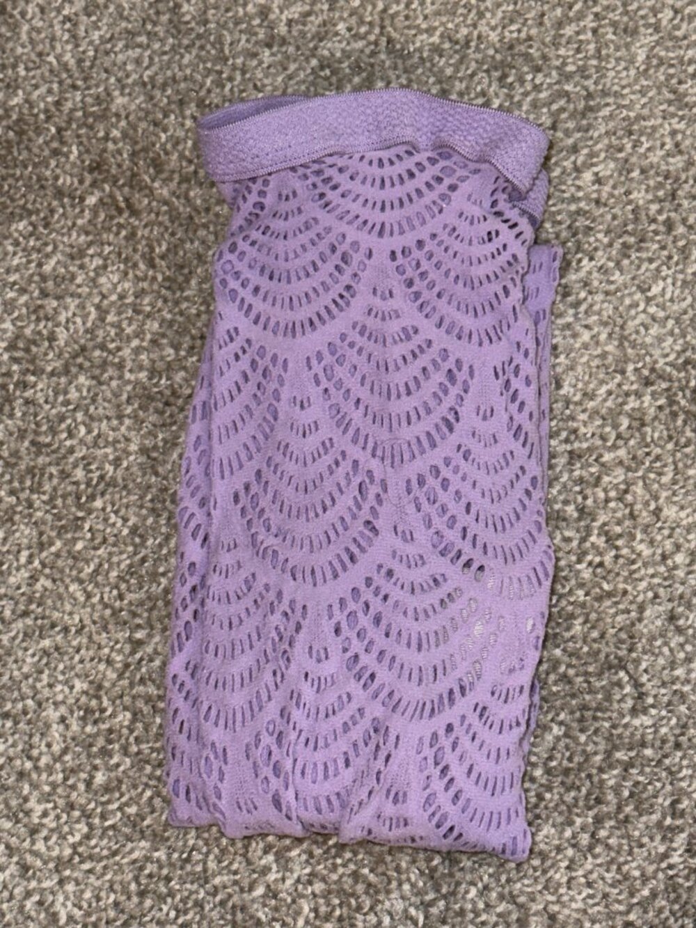 Blackmilk Lilac Mermaid Scales Tights OSFA